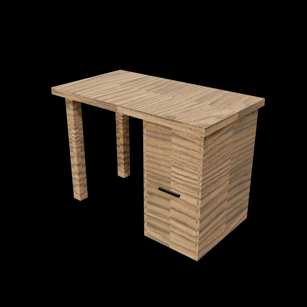 Bureau enfant Succieu — rendu 3D