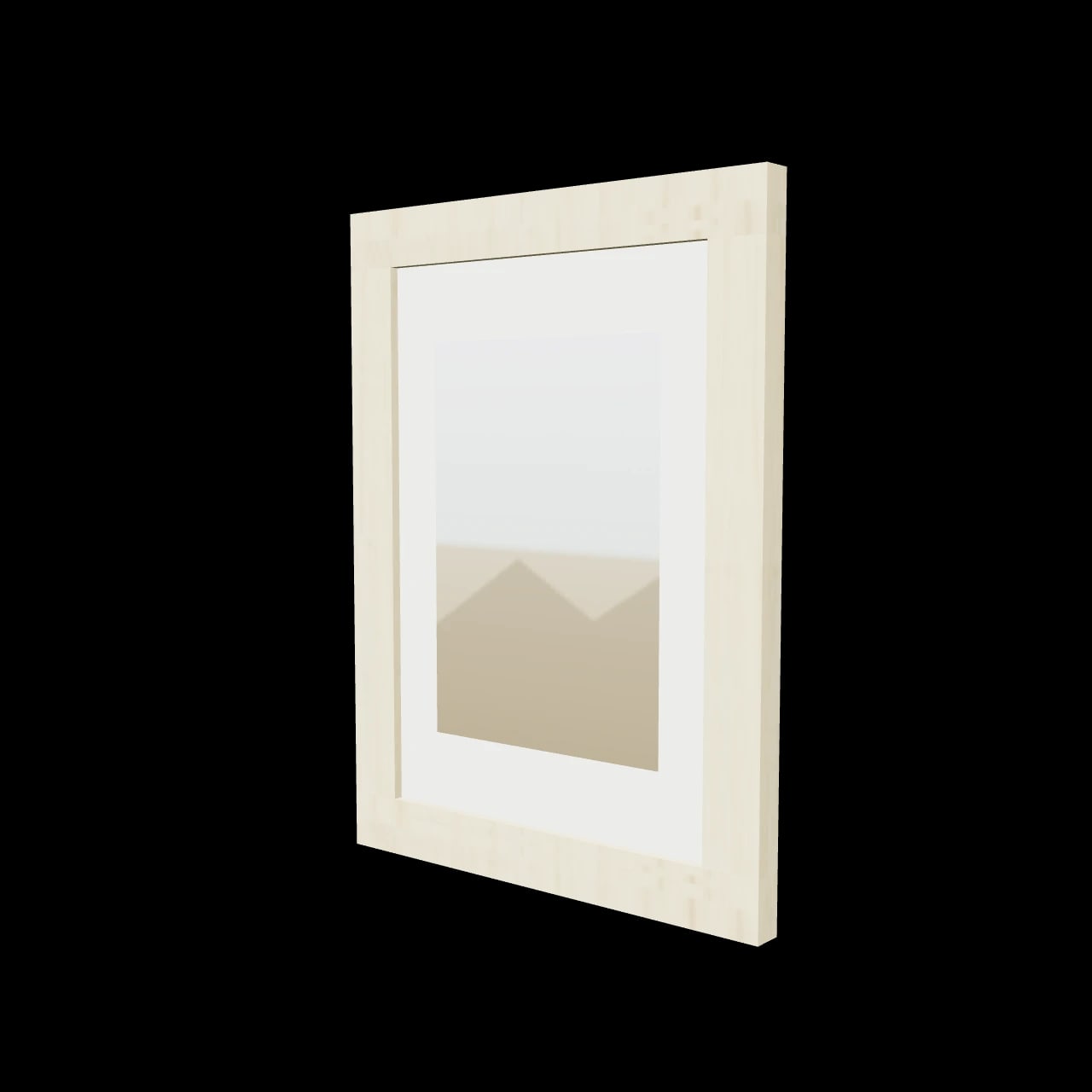 Cadre photo Leyrieu — rendu 3D