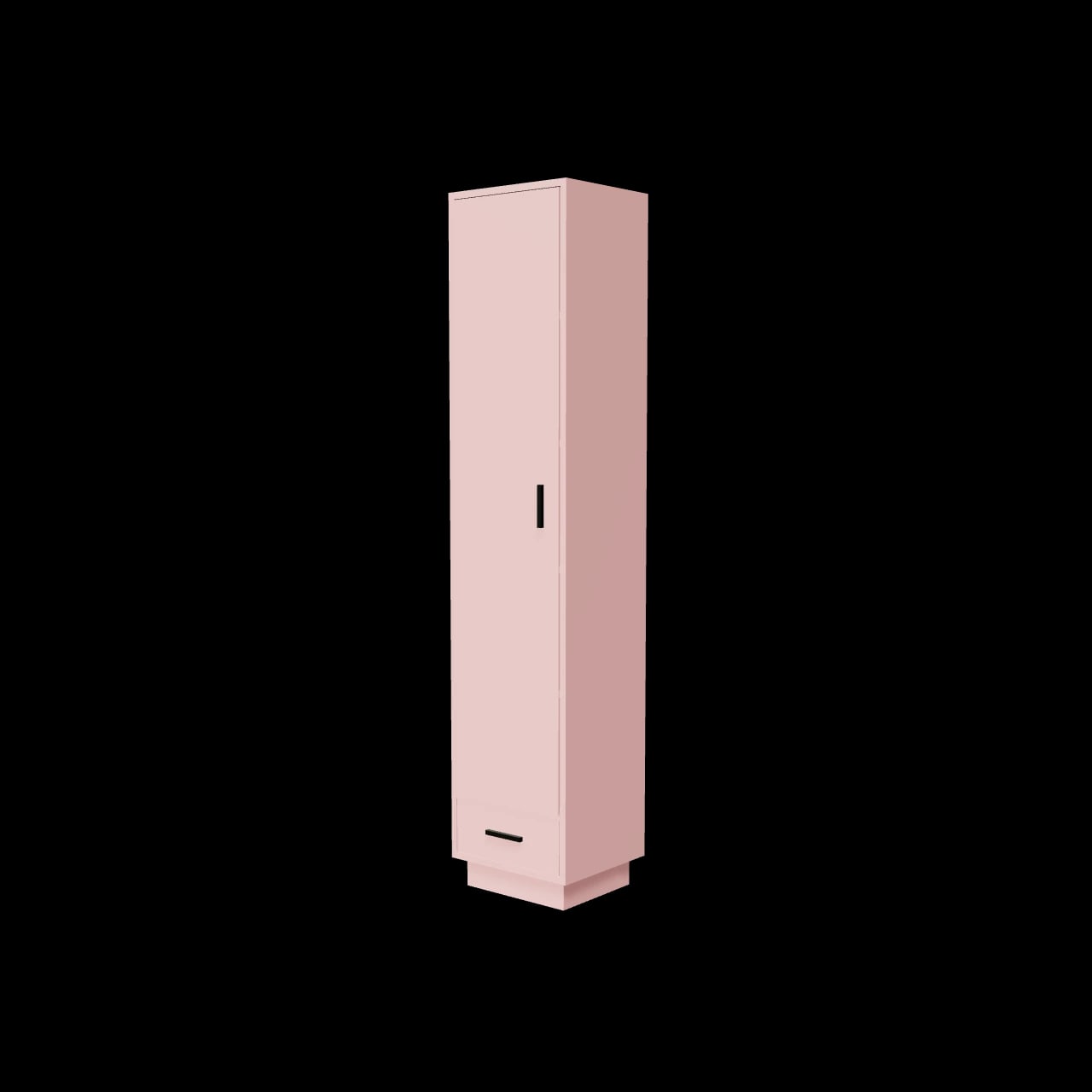 Colonne de salle de bain Chirens — rendu 3D