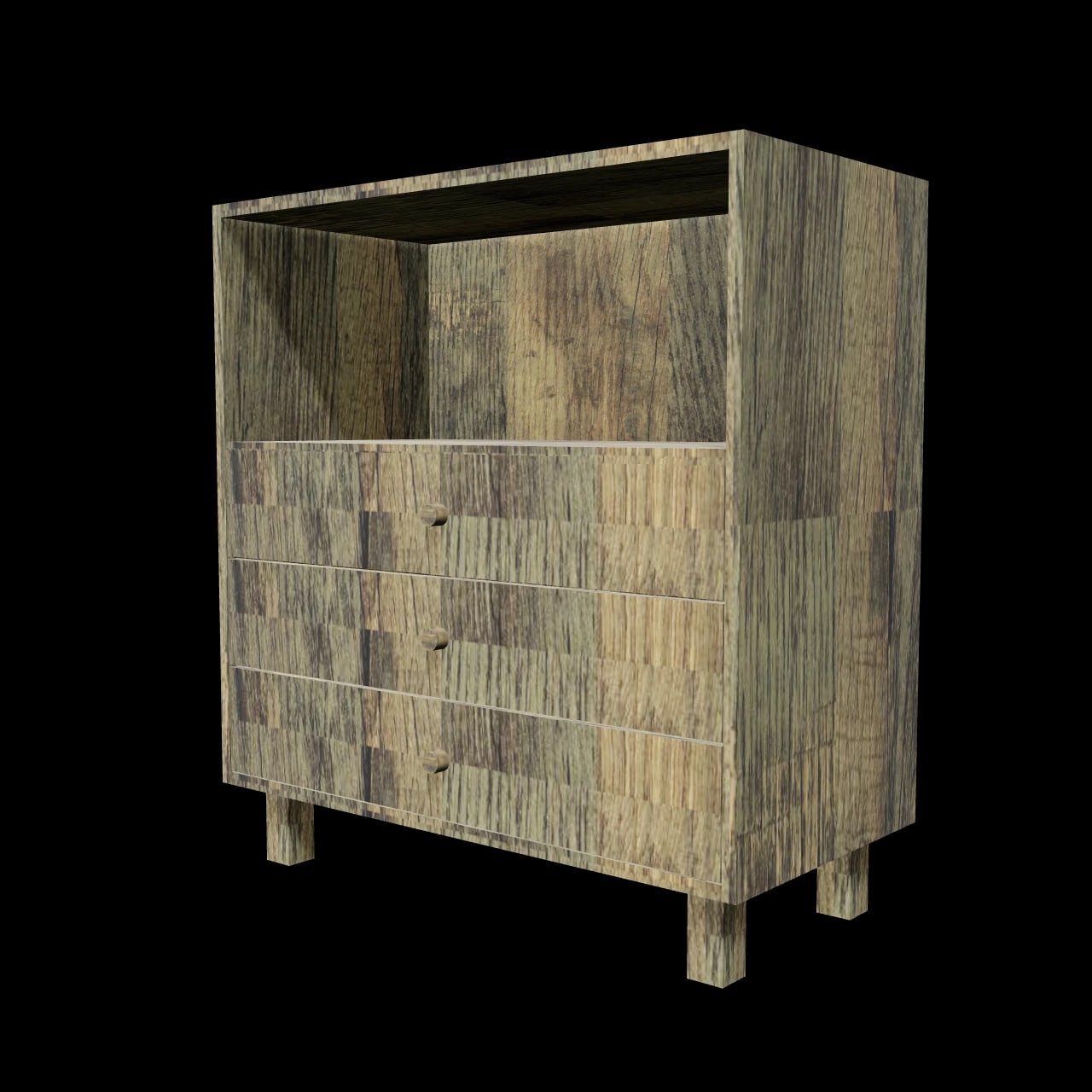 Commode Morestel — rendu 3D
