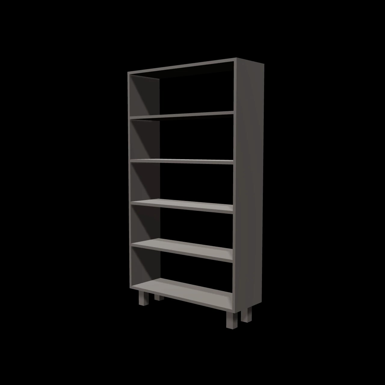 Étagère Vernas — rendu 3D