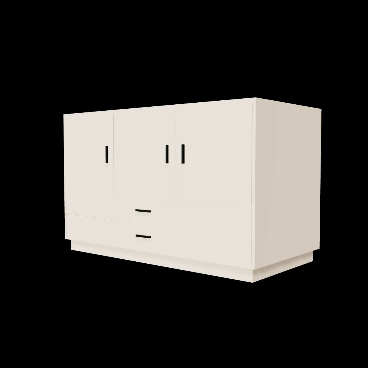 Îlot de cuisine Saint-Chef — rendu 3D
